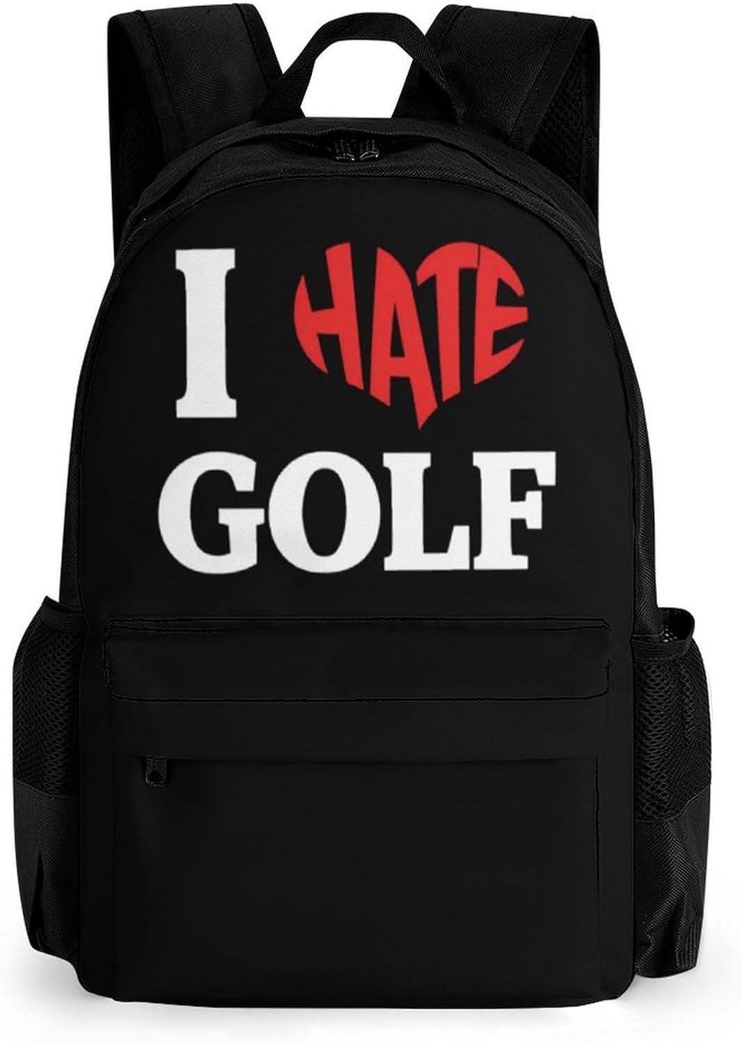 Funny I Hate Golf Backpack Lightweight Backpacks Work Bag