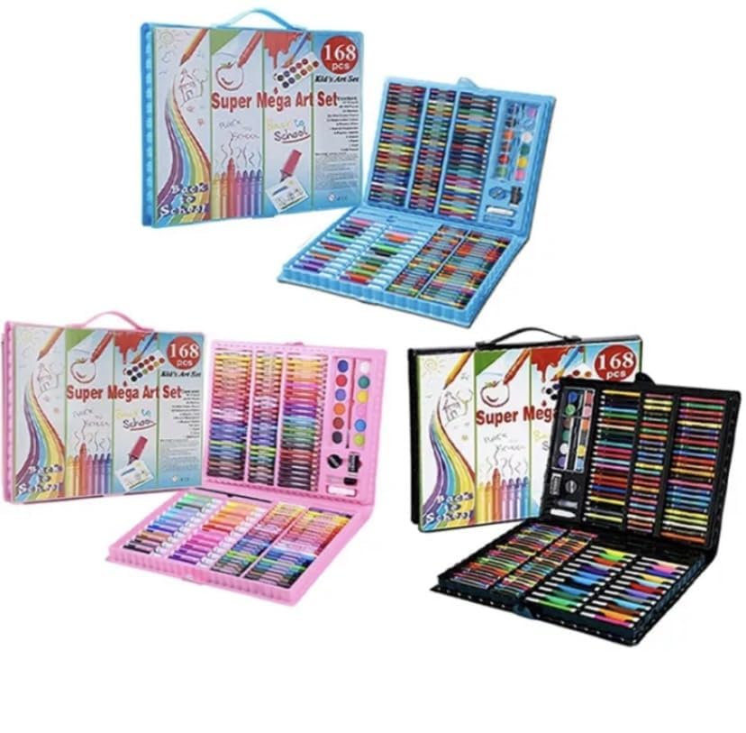 Toy Imagine Color Set For Kids Art Set Painting kit Drawing Doodle Sketch Fun Learning Educational Activity Toy(168) (B0CVHFP6ZG) Amazon Price History, Amazon Price Tracker