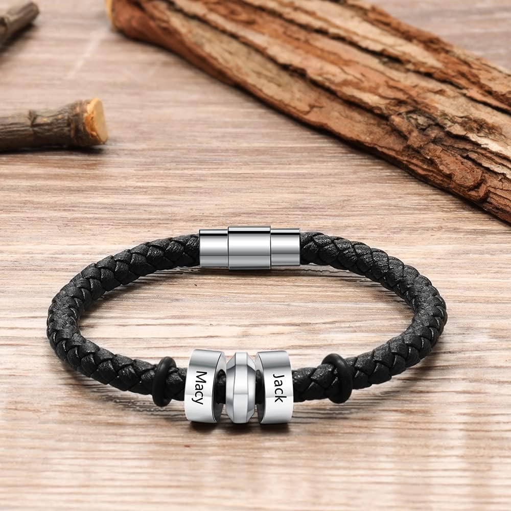 Buy Jewelora Personalized Men Bracelet 