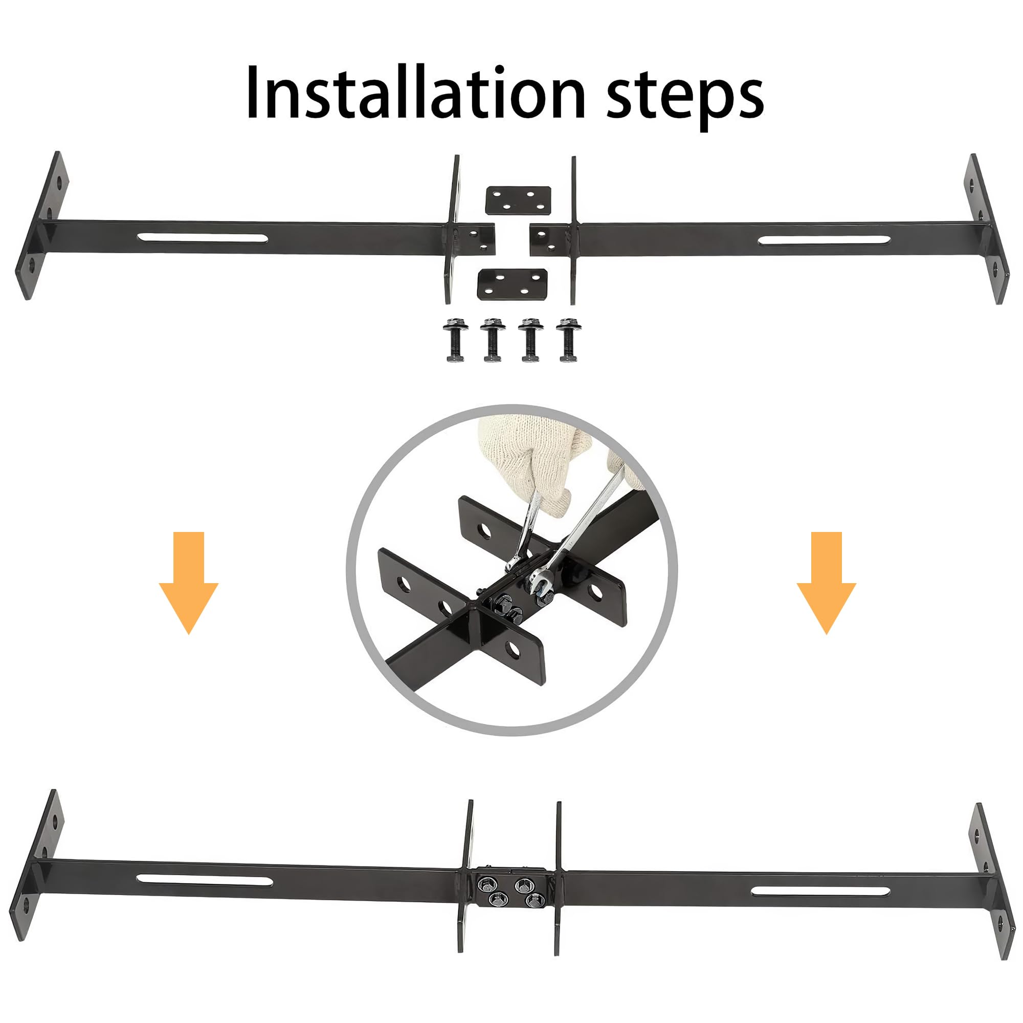 10L0L Universal Golf Cart Seat Belts, 42" Retractable Belts with Bracket Street-Legal Upgrades Fits (2+2) /(4+2) Passenger for Yamaha EZGO TXT RXV Club Car DS EV Star Most Golf Carts Front/Rear Seat