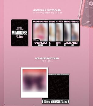 MIMIIROSE - MIMIIROSE [LIVE] 2nd Single Album K-POP SEALED