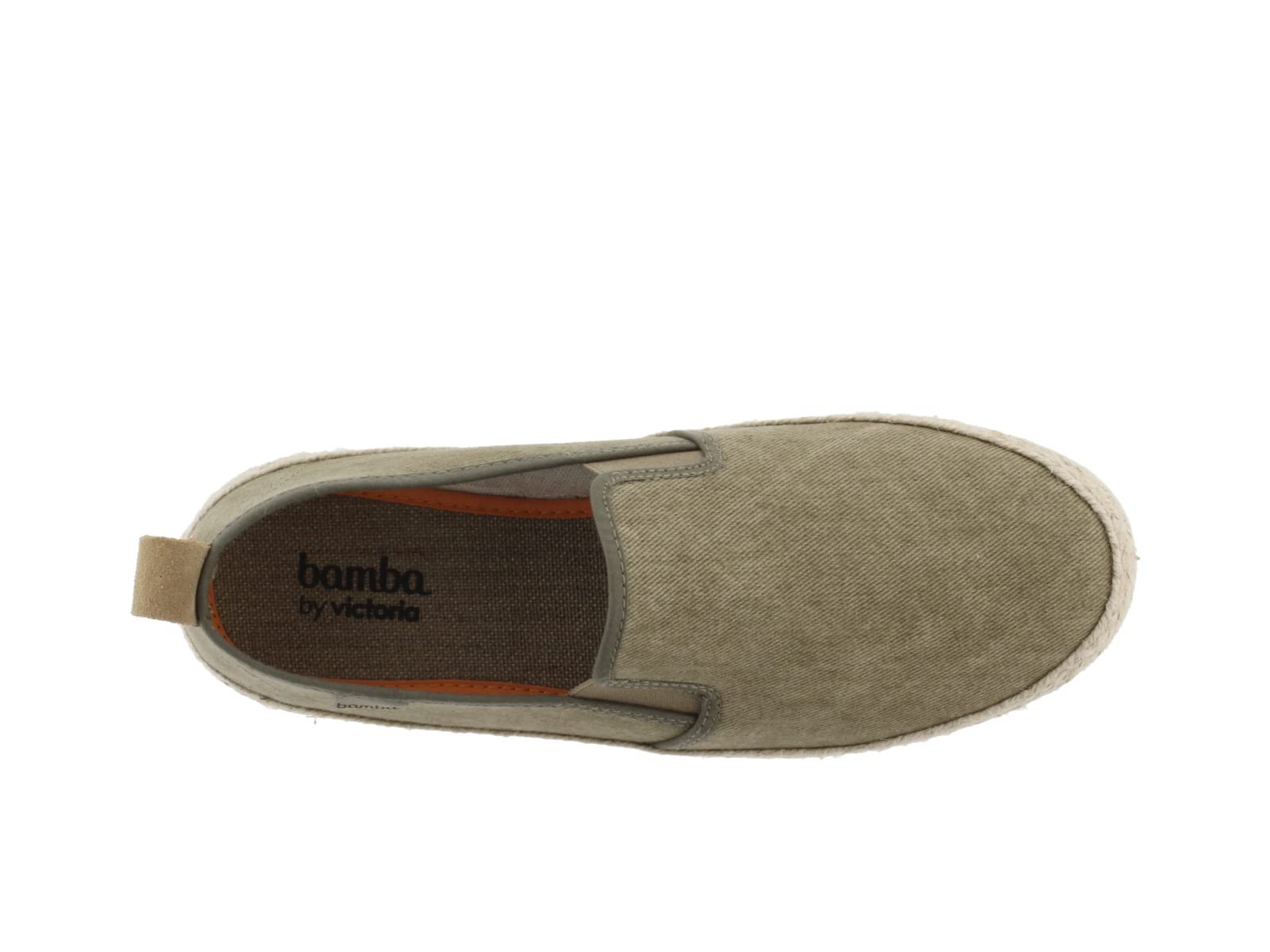 victoria Alpargatas Bamba André Lona Lavada & Elásticos Laterales & Trenza Textil 5200155 para Hombre