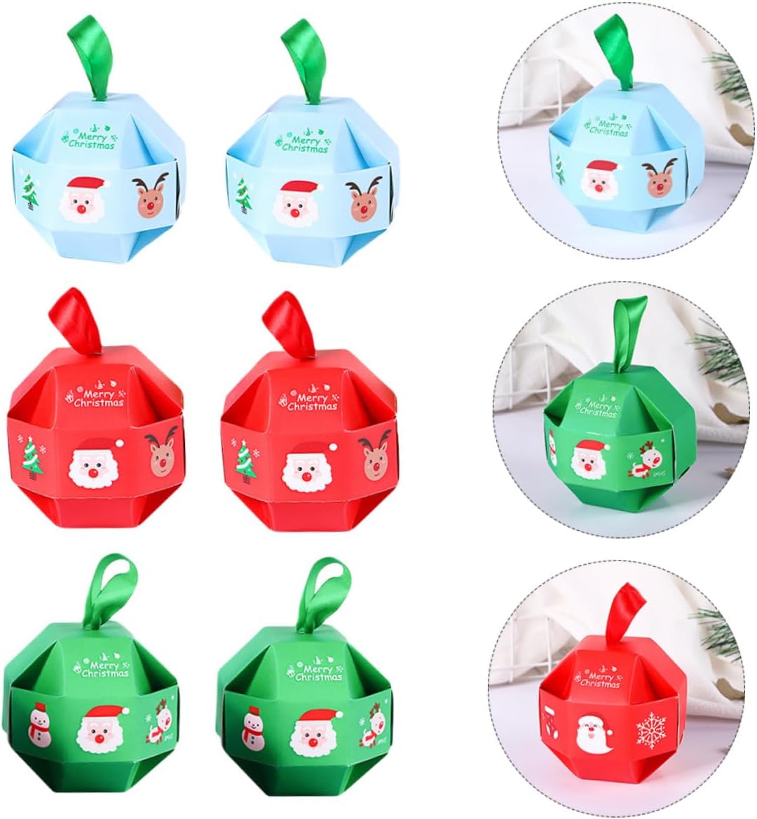 Outanaya 30pcs Assorted Candy Boxes for Christmas Decorative Candy Holders for Parties Birthdays Weddings and Special Occasions