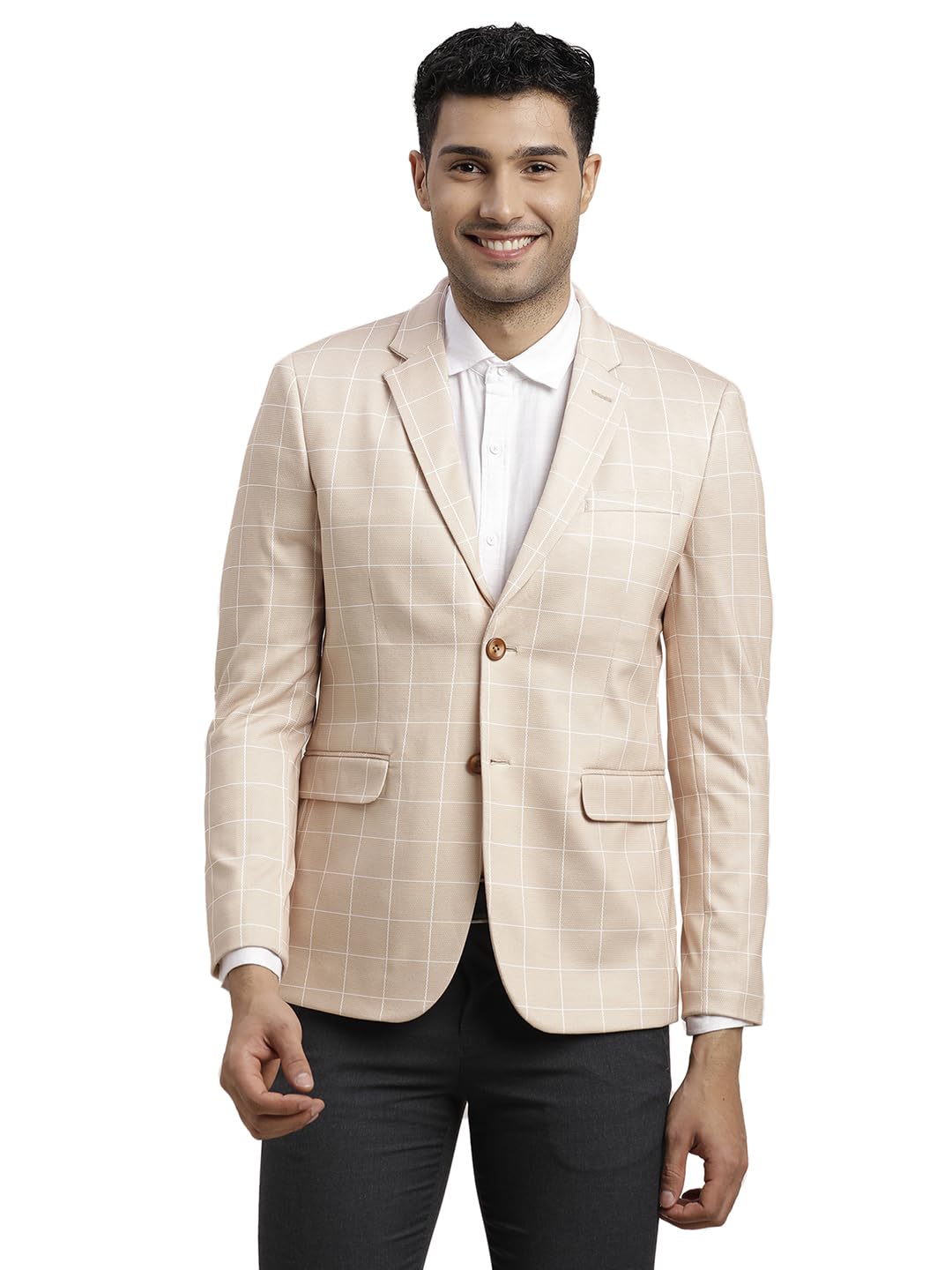 turtle Men's Single Breasted Tailored Blazer-picture-11