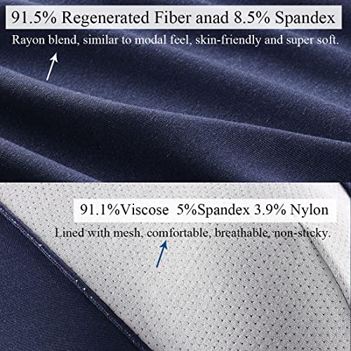 TAPUU Mens Ice Silk Underwear Breathable Boxer Briefs with Pouch3