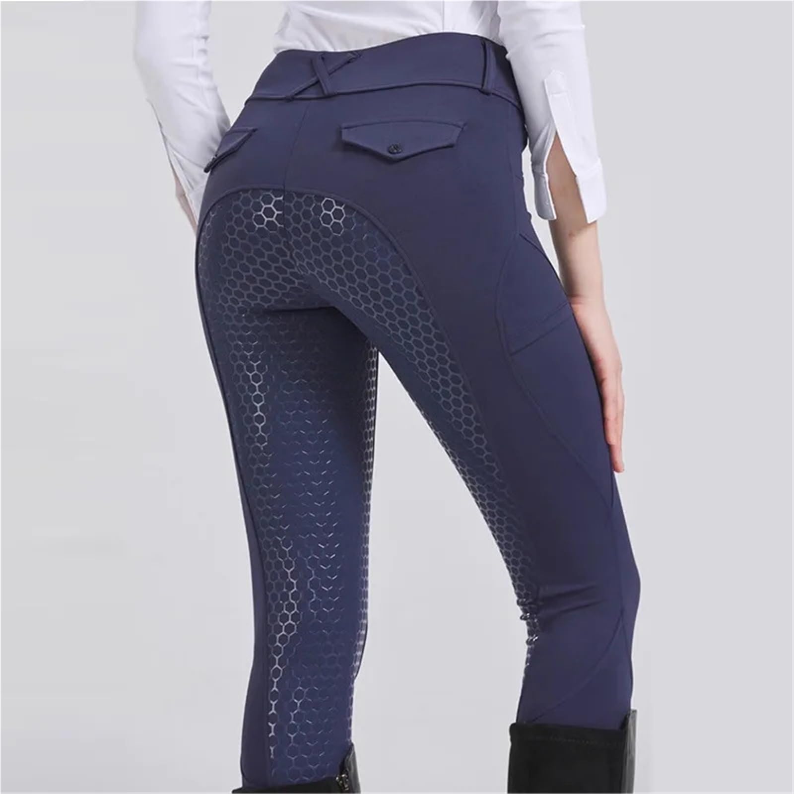 Pantalones de equitación for Mujer, Pantalones Montar con Asiento Completo, Mallas Entrenamiento Ecuestre para Actividades Al Aire Libre