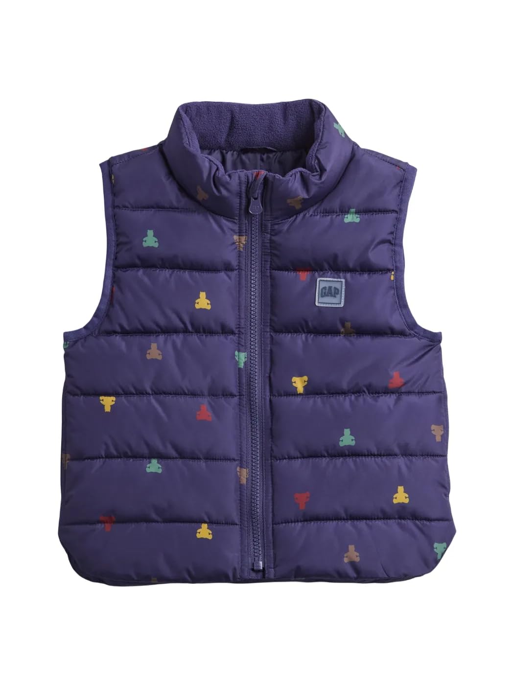 

                                                    GAP Unisex Baby Puffer Vest Navy Uniform 1 18-24M