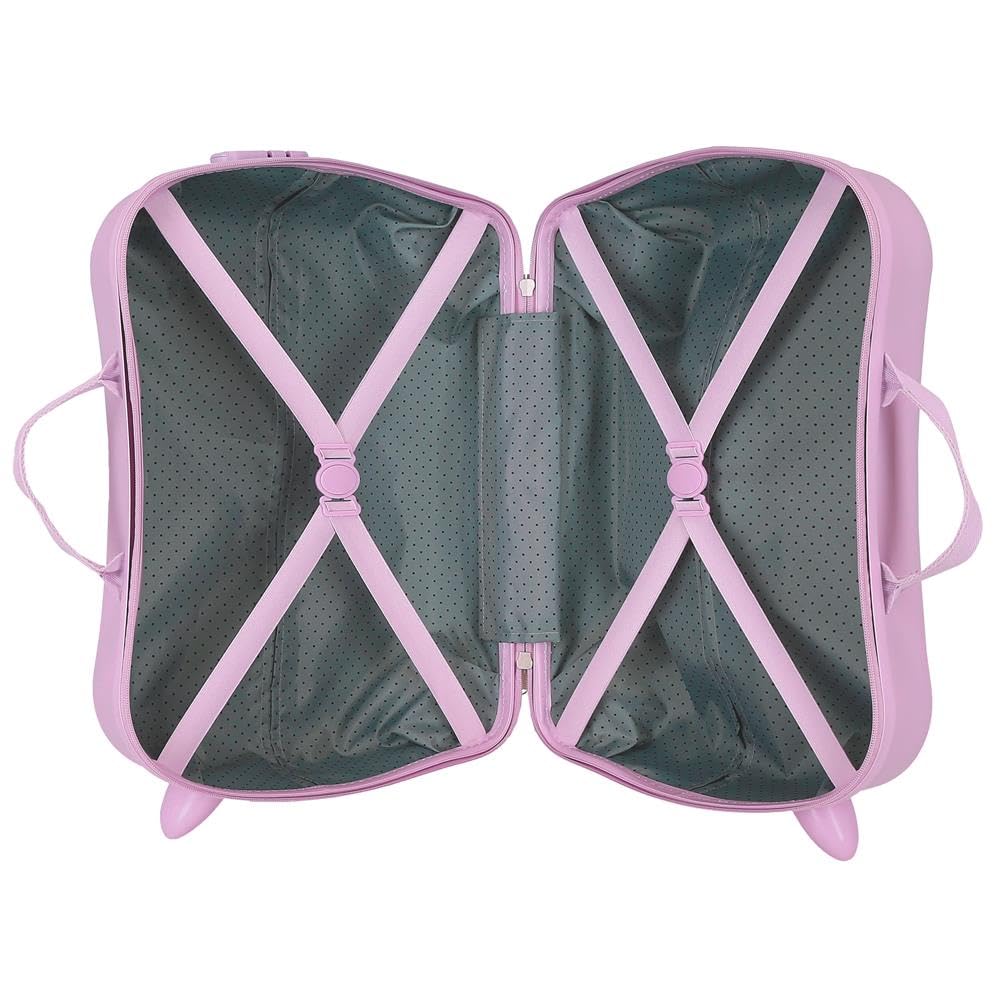Joumma Disney Frozen In This Together Maleta Infantil Lila 50x38x20 cm Rígida ABS Cierre de combinación Lateral 34L 2,1kg 2 Ruedas