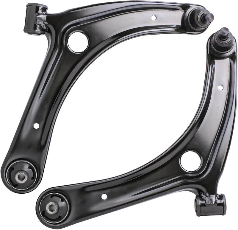 Kit com 2 braços de controle inferiores dianteiros Detroit Axle com juntas esféricas para Jeep Patriot, Compass e Dodge Caliber