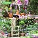 Amagabeli 60CM X 300CM Valla para Jardín Metal Valla Decorativa Hierro para...