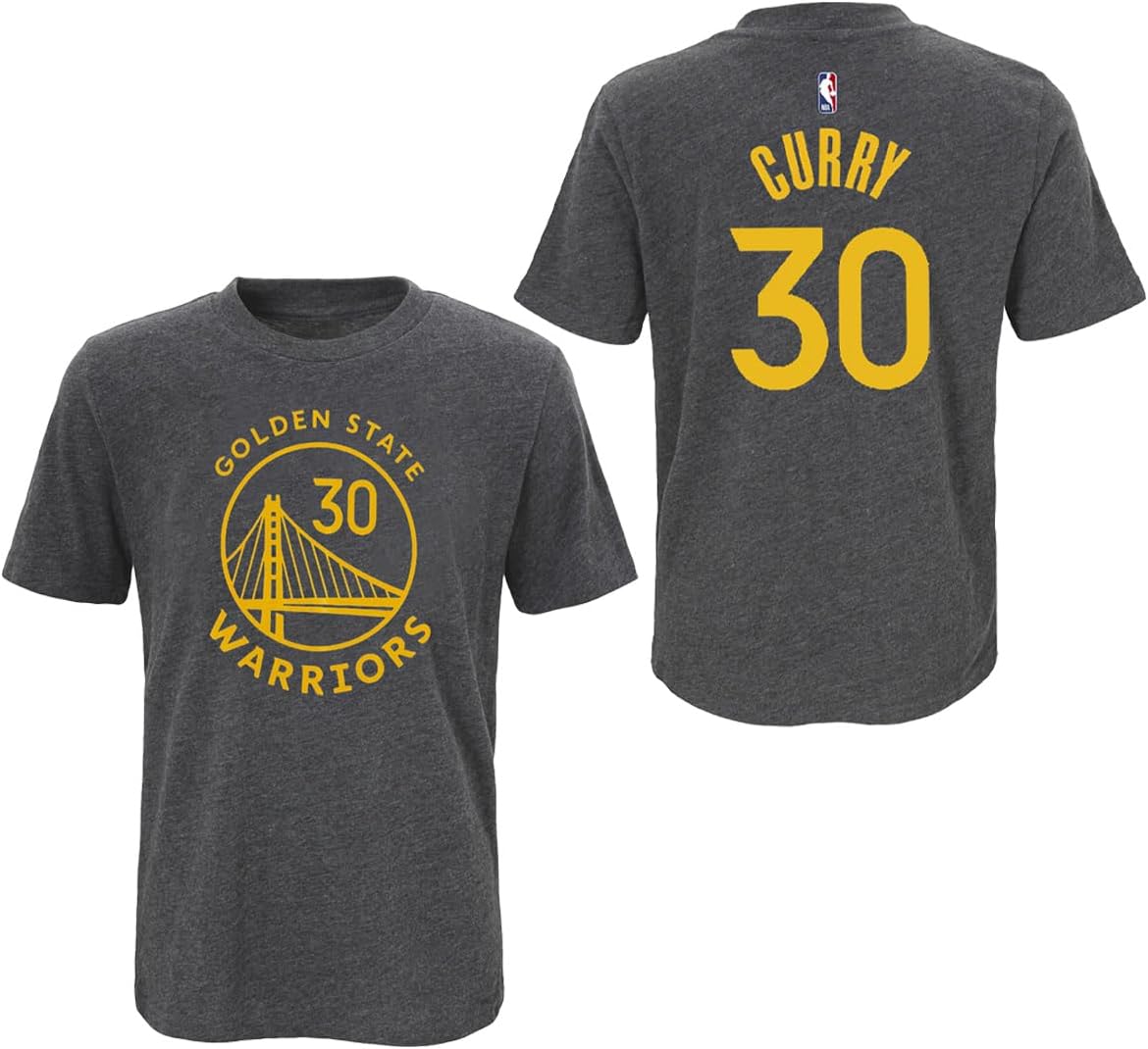 Outerstuff Stephen Curry Golden State Warriors #30 Youth Size Player Name & Number T-Shirt
