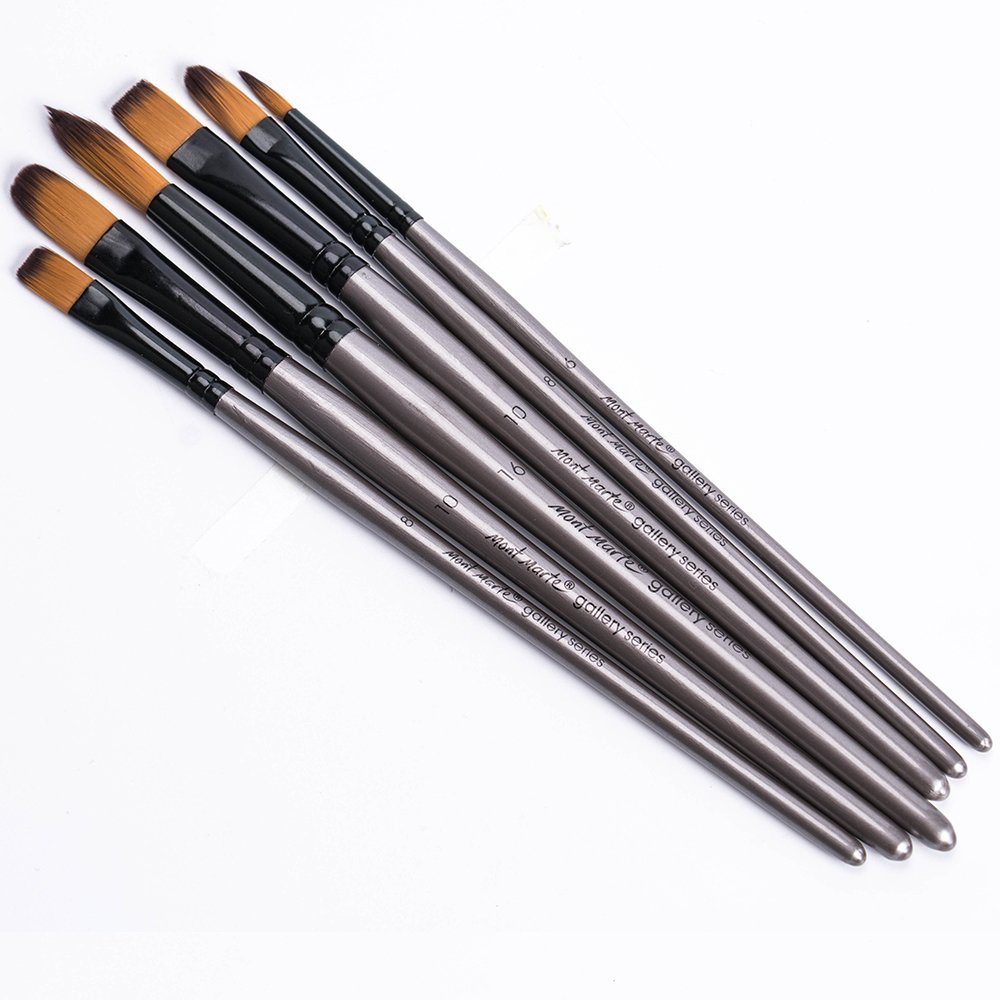 Cọ Vẽ, Custom Màu Acrylic Chuyên Dụng Mont Marte Gallery Series Brush