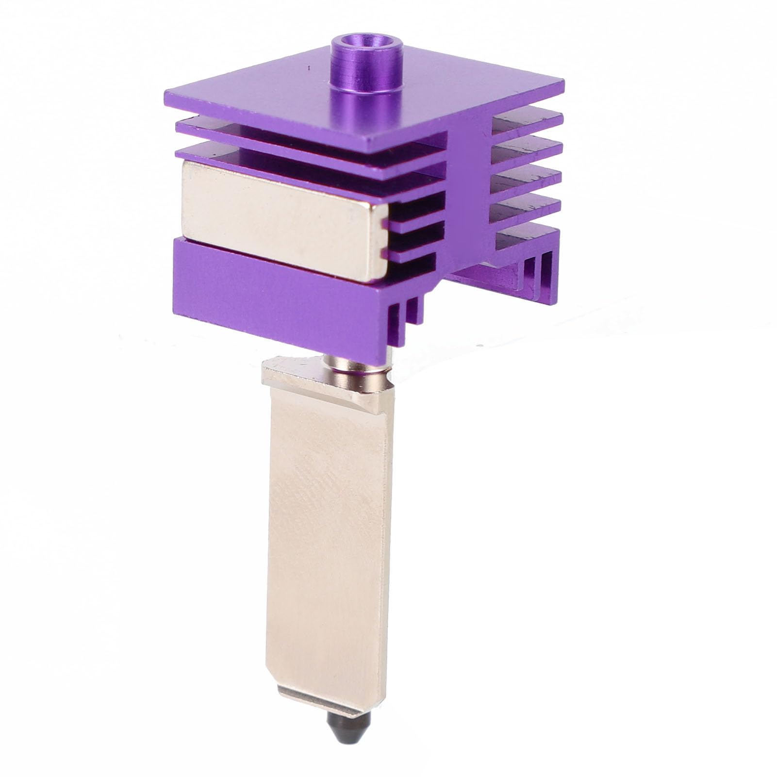 Ejoyous Boquilla de Acero Endurecido, Hotend de Alta Velocidad Recubierto de MPVD de 0,8 Mm con Flujo Resistente a Obstrucciones, Soporte de Calor de 572 °F, para Usuarios de Mini Impresora 3D Lab