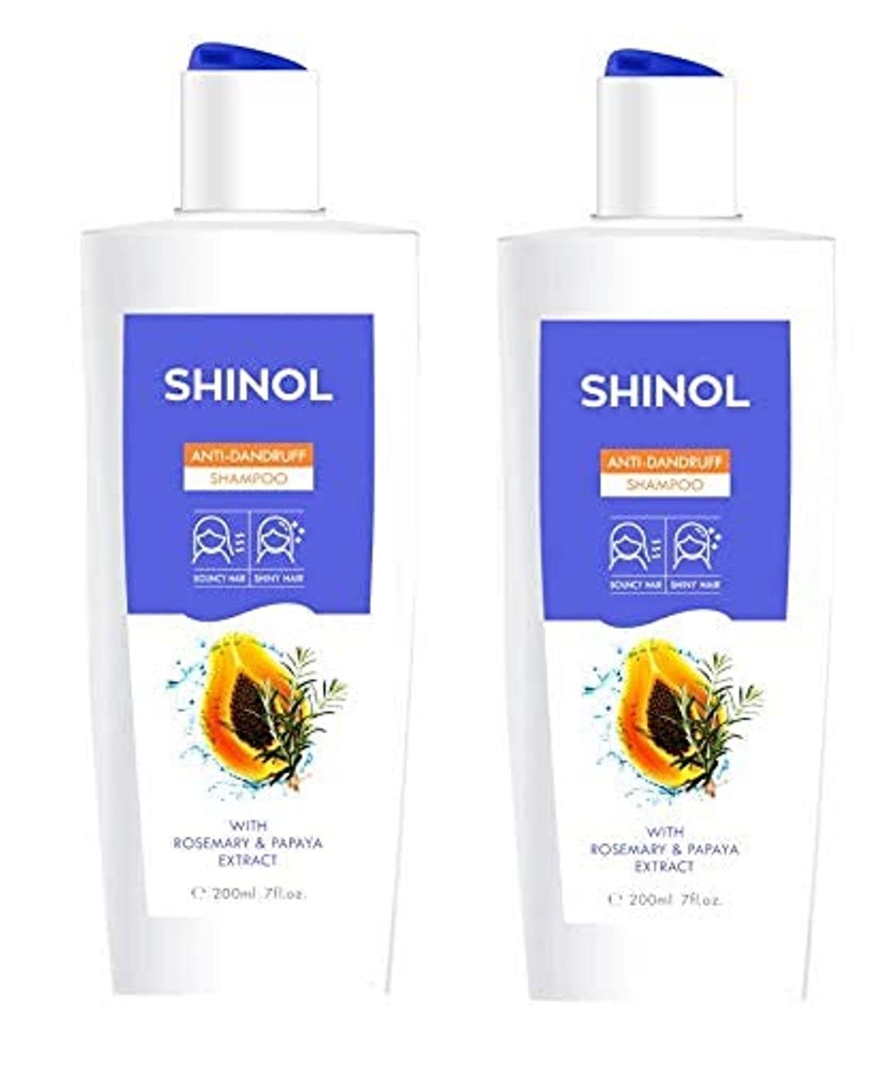 RCM Shinol Anti Dandruff Shampoo (200ml) - Pack of 2