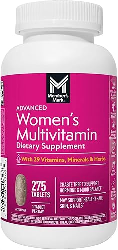 Member's Mark - Multivitamínico diario para mujer (275 unidades)