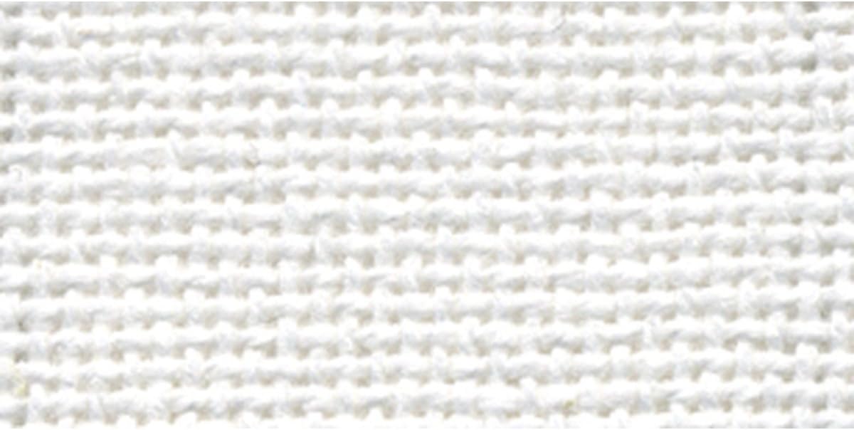 DMC MO0237-6750 Charles Craft 20 by 24-Inch Evenweave Monaco Aida Cloth, White, 28 Count