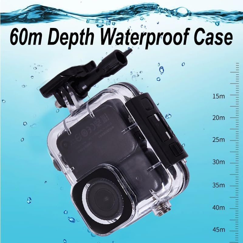 Waterproof Case Compatible with DJI Osmo Nano, for Underwater Diving & Action Camera Protection (Waterproof Case)