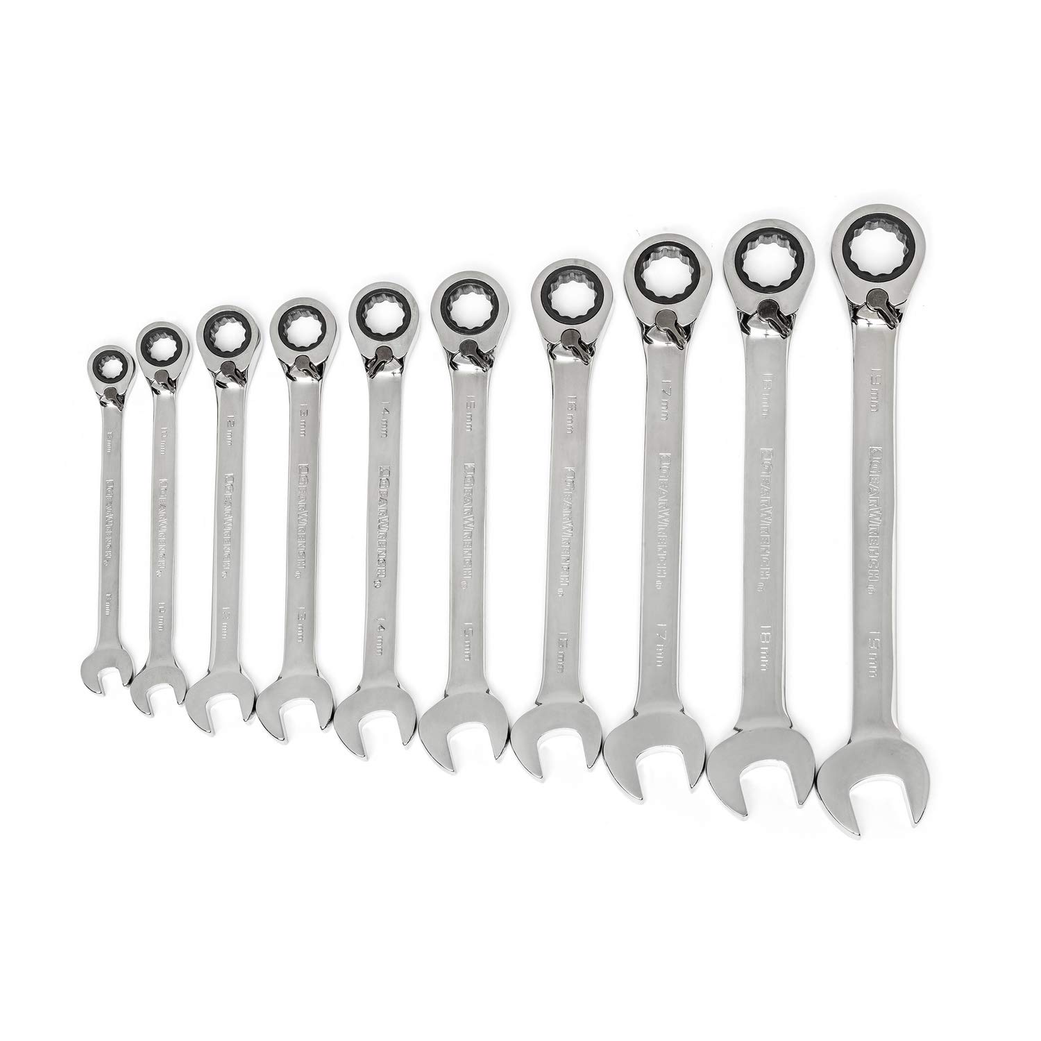 Amazon | GEARWRENCH 10個 12ポイント リバーシブルラチェット
