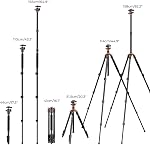Camera Tripod, K&F Concept 62" Aluminum Tripod Monopod with Quick Release Plate, Ball Head and Compact Travel Compatible with Canon Nikon Sony DSLR Camera O254A1+BH-28L
