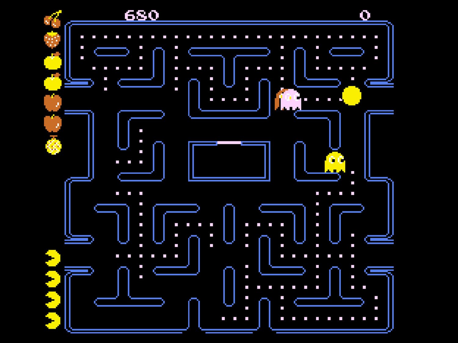 Podwójna funkcja PAC-MAN (kompatybilna z systemami gier wideo Atari 2600+, Atari 7800+ i Atari 7800)
