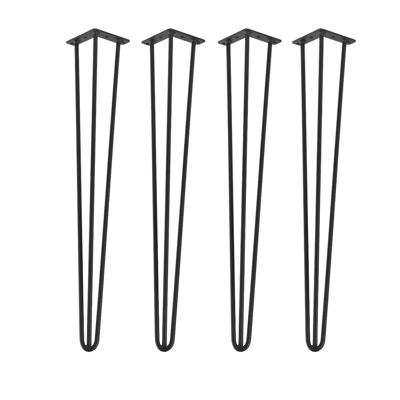 Nogi meblowe wodoodporne nogi stołowe, DIY spinki do włosów, regulowana wysokość, antypoślizgowa bezpieczna konstrukcja, czarne nogi podporowe, prosty styl, ochrona podłogi, żelazny stojak na kwiaty,