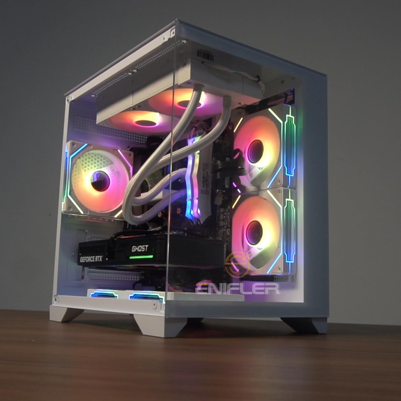 AMD PC Gamer Completo Ryzen 5 5500, RTX 3050, 16GB DDR4, SSD 480GB, 600W 80 Plus, Monitor 21.5", Windows 11 Pro, PNZKOB1O-E AMD PC Gamer Completo Ryzen 5 5500, RTX 3050, 16GB DDR4, SSD 480GB, 600W 80 Plus, Monitor 21.5", Windows 11 Pro, PNZKOB1O-E