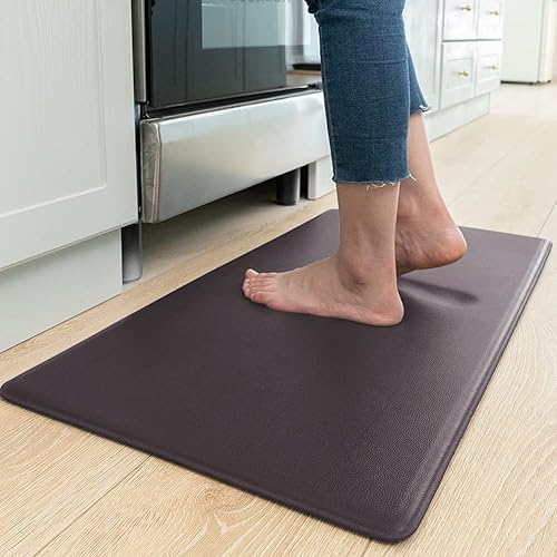 Kitchen Mats for Floor Anti Fatigue, Kitchen Rug 1/2 inch Thick, Non-Slip Extra Support Standing Pad