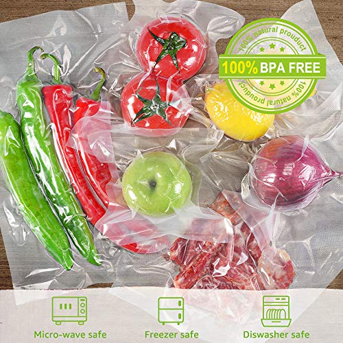 BoxLegend Vacuum Sealer Bags, 2 Rolls 11\'\'x50\' Food Saver Bags. Commercial Grade, BPA Free, Heavy Duty, Great for vac Storage, Meal Prep or Sous Vide