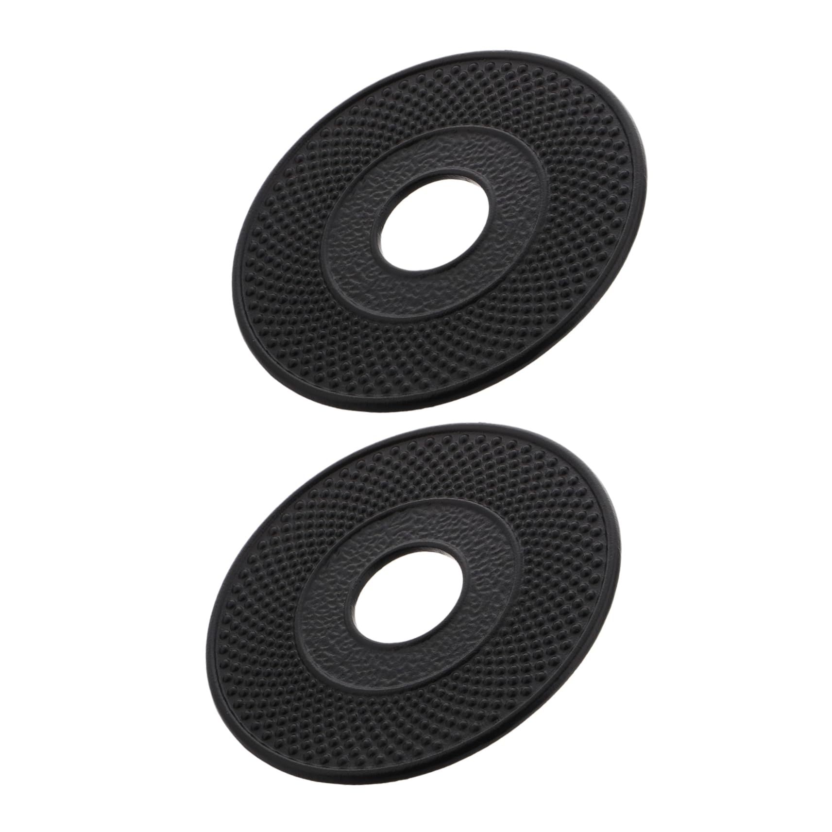 Cabilock 2pcs Cast Iron Teapot Heat Mats Elegant Insulating Trivets for Kettles Versatile Heat Absorbing Pads Compatible Various Teapots for Tea Display