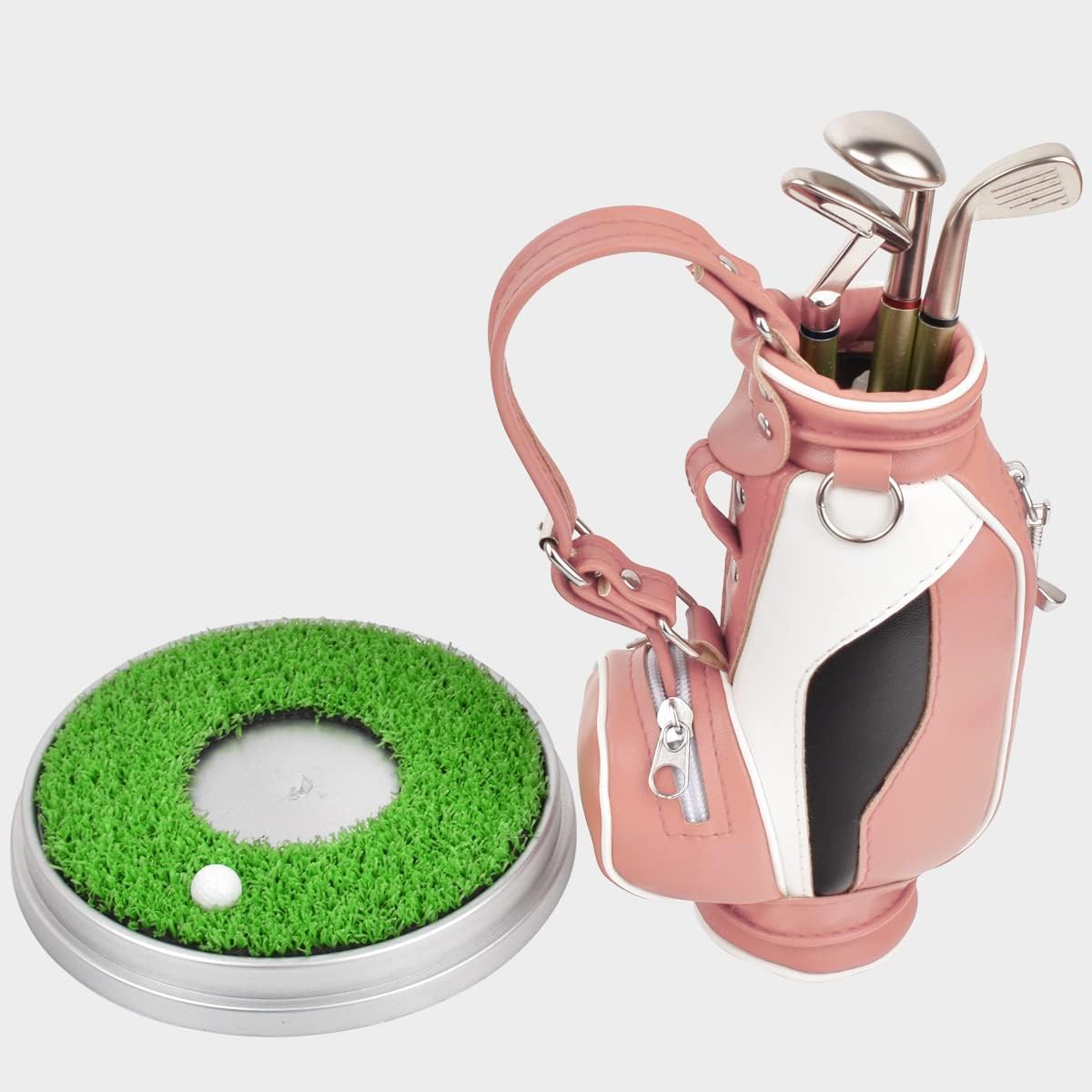 Men's Golf Pen Holder Sock Filler, Adult Fun White Elephant Gift, Practical and Unique Office Supply, Desktop Accessory Decorative Tool