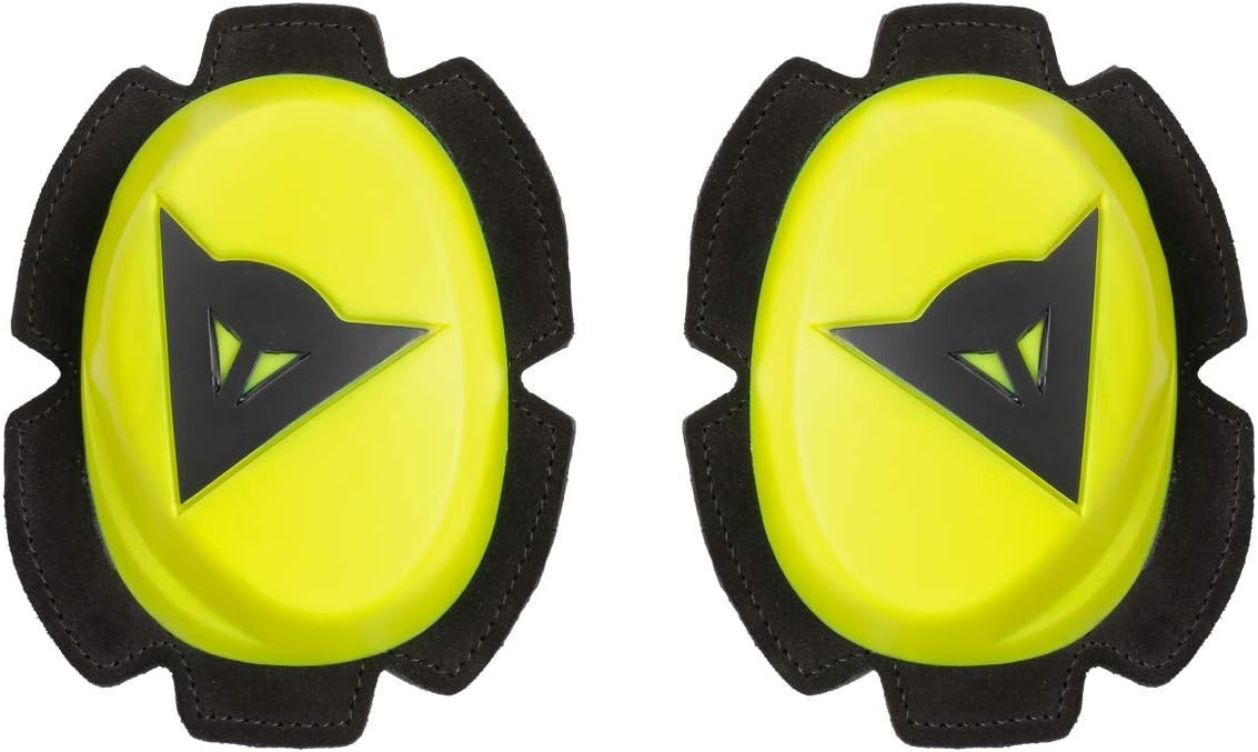 Pista Knee Slider, Polyurethane Motorbike Knee Pads, Smooth Contact with Track and Asphalt, Motorcycle Slider with Velcro Closure