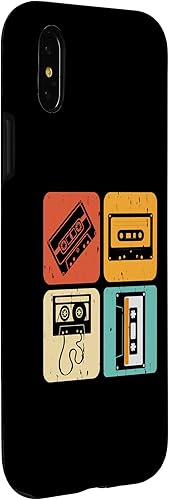 Miniatura 9 de Cassette Tape Music 70s 80s 90s Retro Playlist Case for iPhone 16 Pro Max