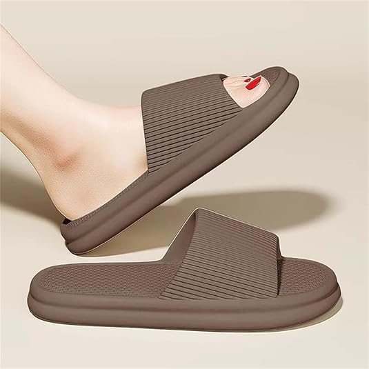 Tongs Nuage HEOAARG - Ultra Légeres Et Confortables, Semelle EVA Antidérapante Pour Maison/Plage