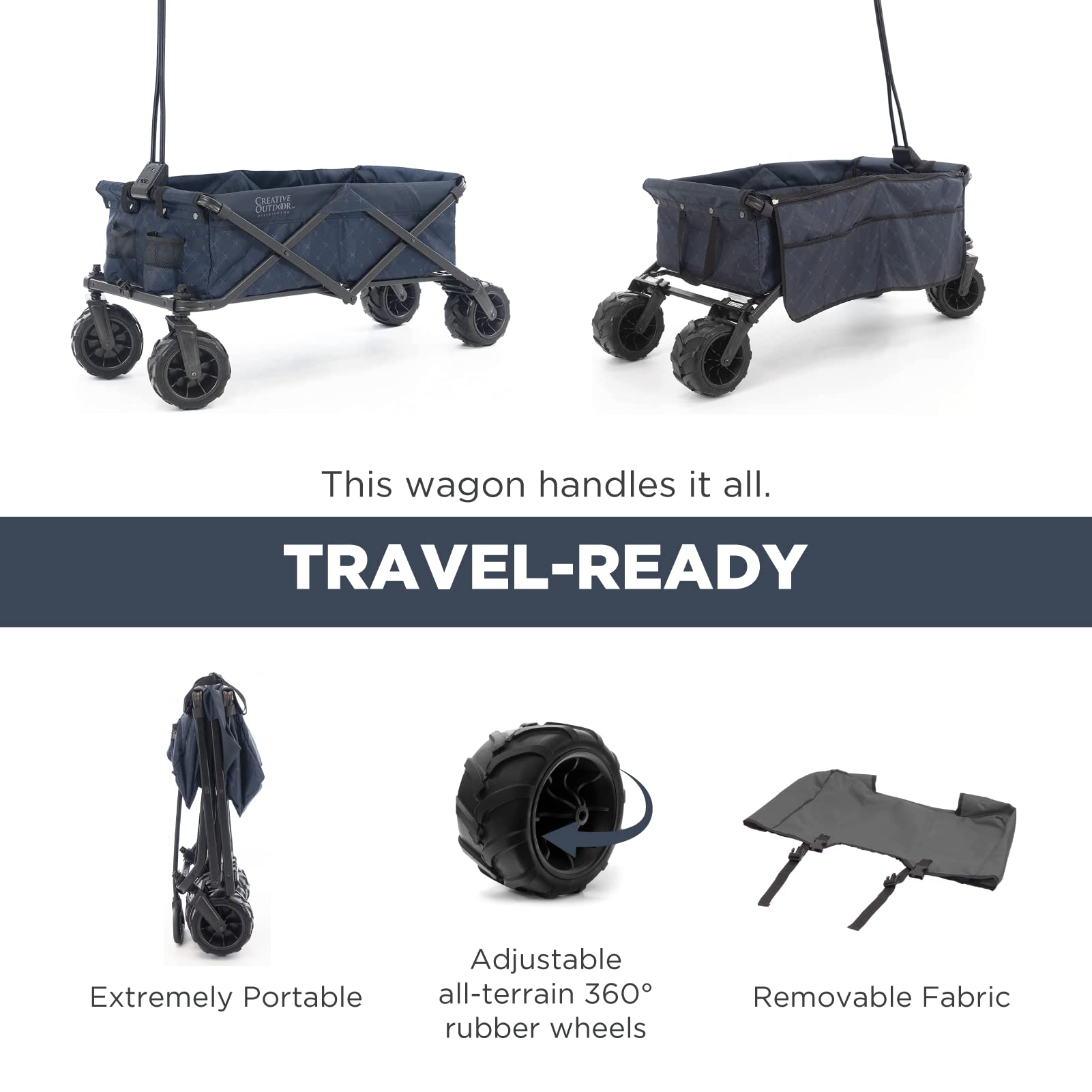 Creative Outdoor Distributor 折りたたみ式ワゴン Creative Outdoor Distributor 折りたたみ式ワゴン
