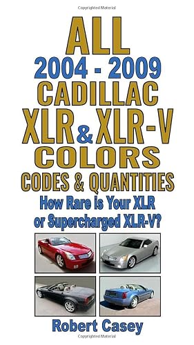 All 2004-2009 Cadillac XLR &amp; XLR-V Colors, Codes &amp; Quantities: How Rare is Your XLR?