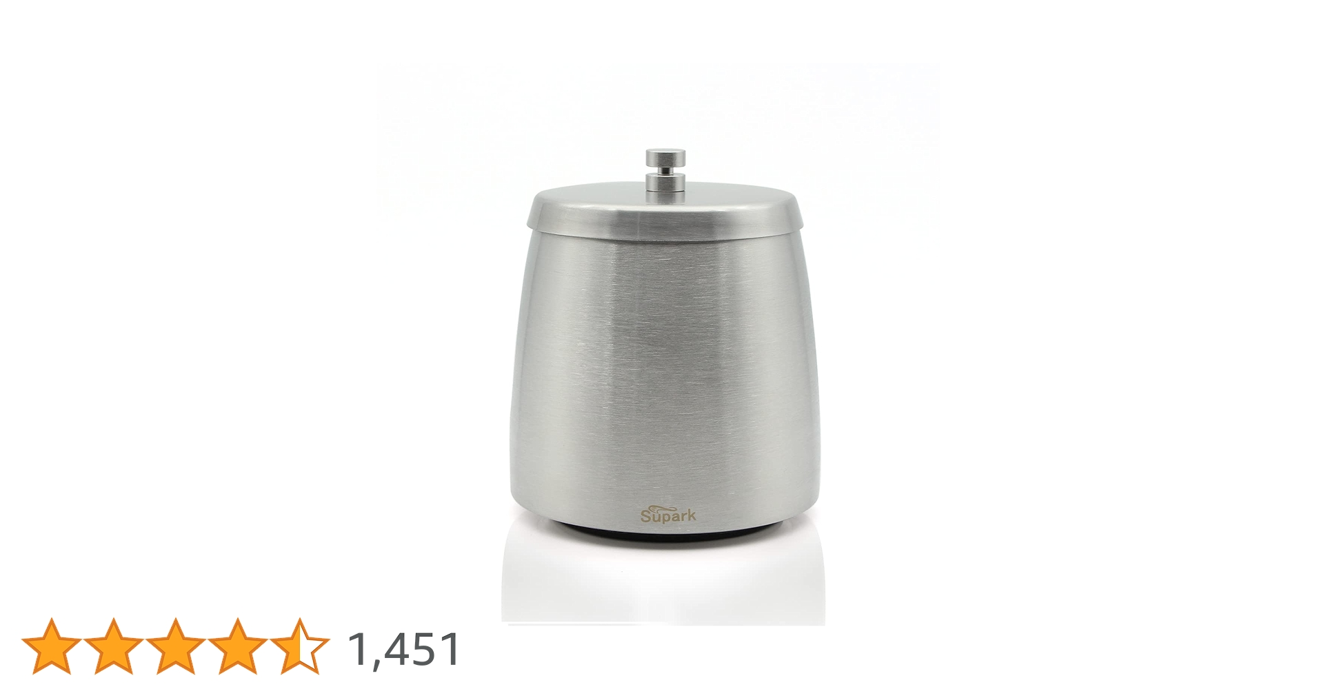 Amazon.co.jp: Supark 灰皿 ふた付き 屋外 ステンレス はいざら