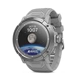 VERTIX 2S Adventure GPS Watch&comma; 40 Days Battery Life&comma; GPS Navigation with Global Offline Maps&comma; Route Planner&comma; Heart Rate Monitor&comma; Rock Climbing&comma; Skiing&comma; Running&comma; Biking - Moon Silver