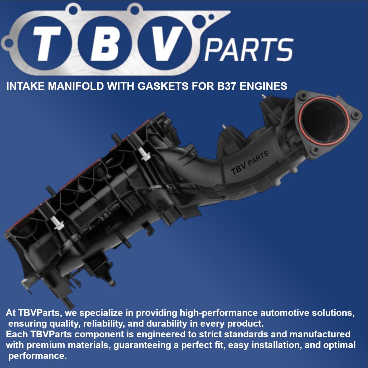Módulo Colector de Admisión con Juntas Compatible con Serie 1 F20 F21 114d 116d Motor B37 2015-2021 | OEM 11618513854 8513854 | Sustitución Directa