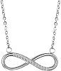OIDEA Assorted Stainless Steel Womens Infinity Necklace, 4MM Beads Heart Charm Link Bracelet for Birthday Christmas Valentines Day Present for Small Wrist 6-6.5Inch