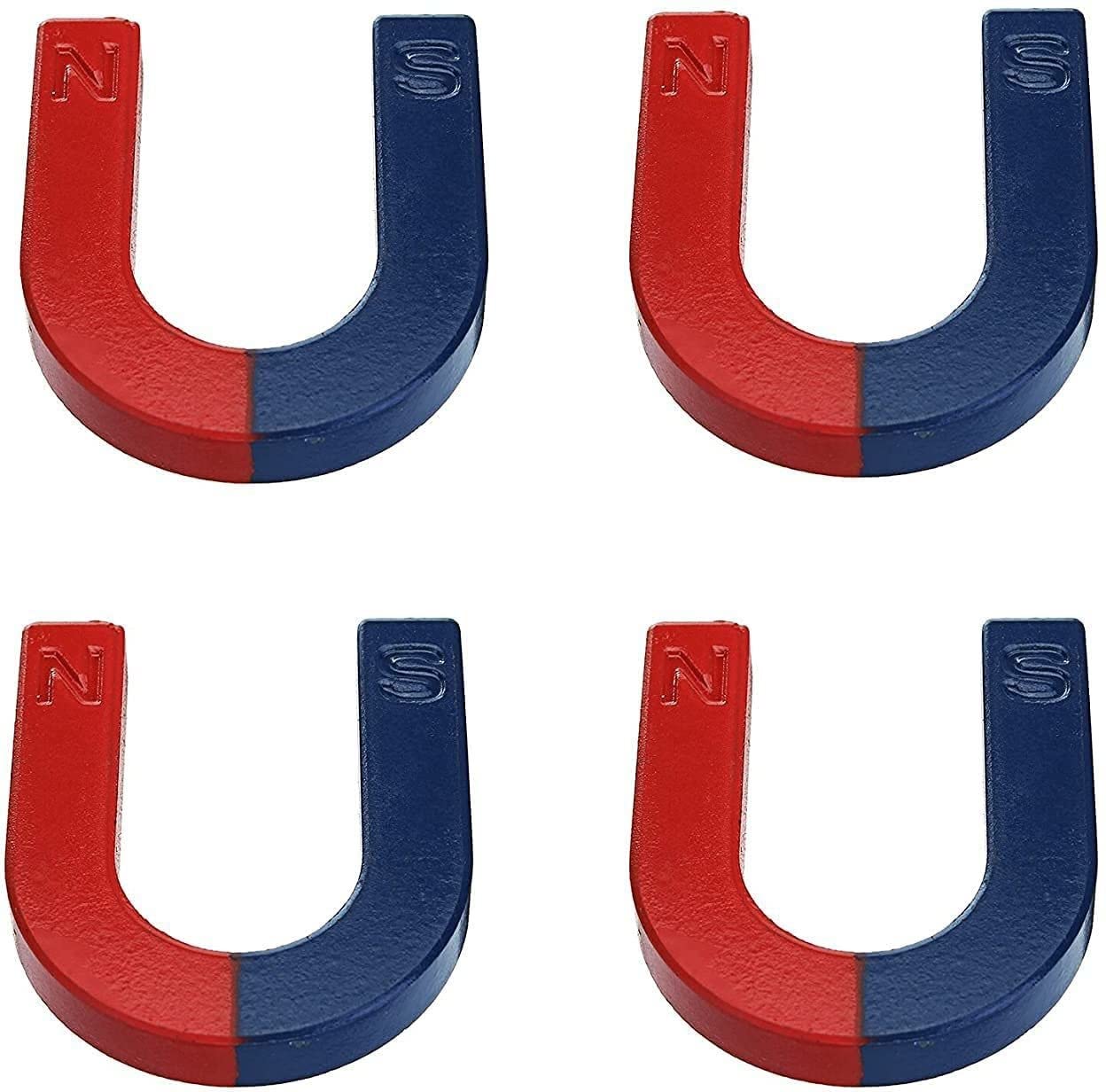 KRAFTMASTERS 4 Pcs U Shape Horseshoe for School Educational