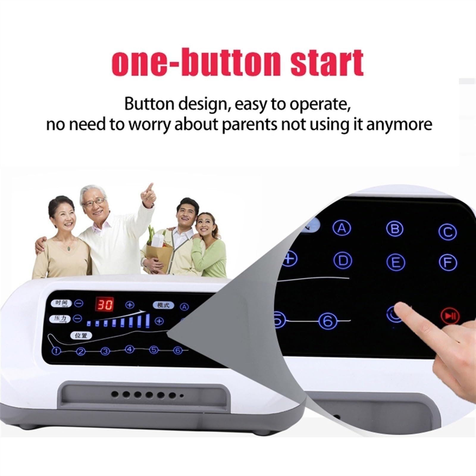 Bein Kompression Massager Fuß und Kalb Massager Maschine für Füße Beine Kälber Muskelentspannung mit Remote-Contor für Beine Schmerzlinderung Ermüdung (Color : 1 arm 2 leg 1 belt and machine, Size :