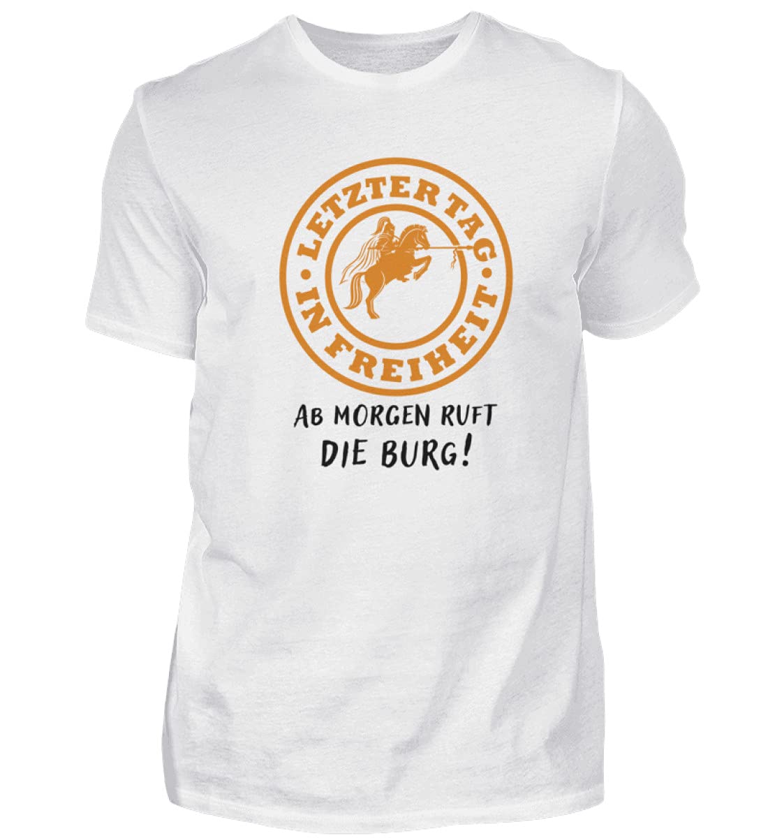 Ginebra el último día en Libertad: Despedida de Soltero, JGA – Camiseta para Hombre Blanco L