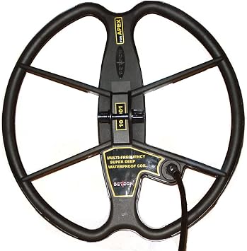DETECH 13 Ultimate DD Search Coil For Garrett APEX Metal Detectors With Coil Cover Protector Included