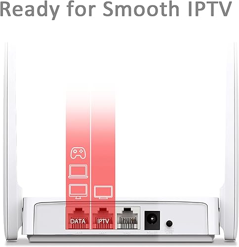 Miniatura 5 de Mercusys AC10, AC1200 Mbps MU-MIMO, conformación de haces, modos todo en uno (enrutador, punto de acceso, extensor de rango), fácil de configurar