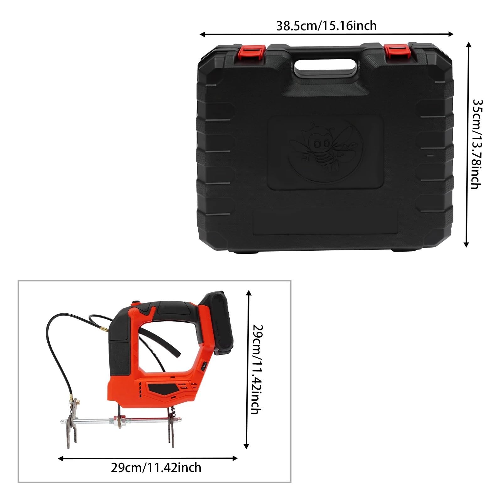 Attrezzi per Api, Agitatore elettrico portatile a 4 marce for la rimozione delle, macchina for l'agitazione dei telaini arnie for allevamenti di