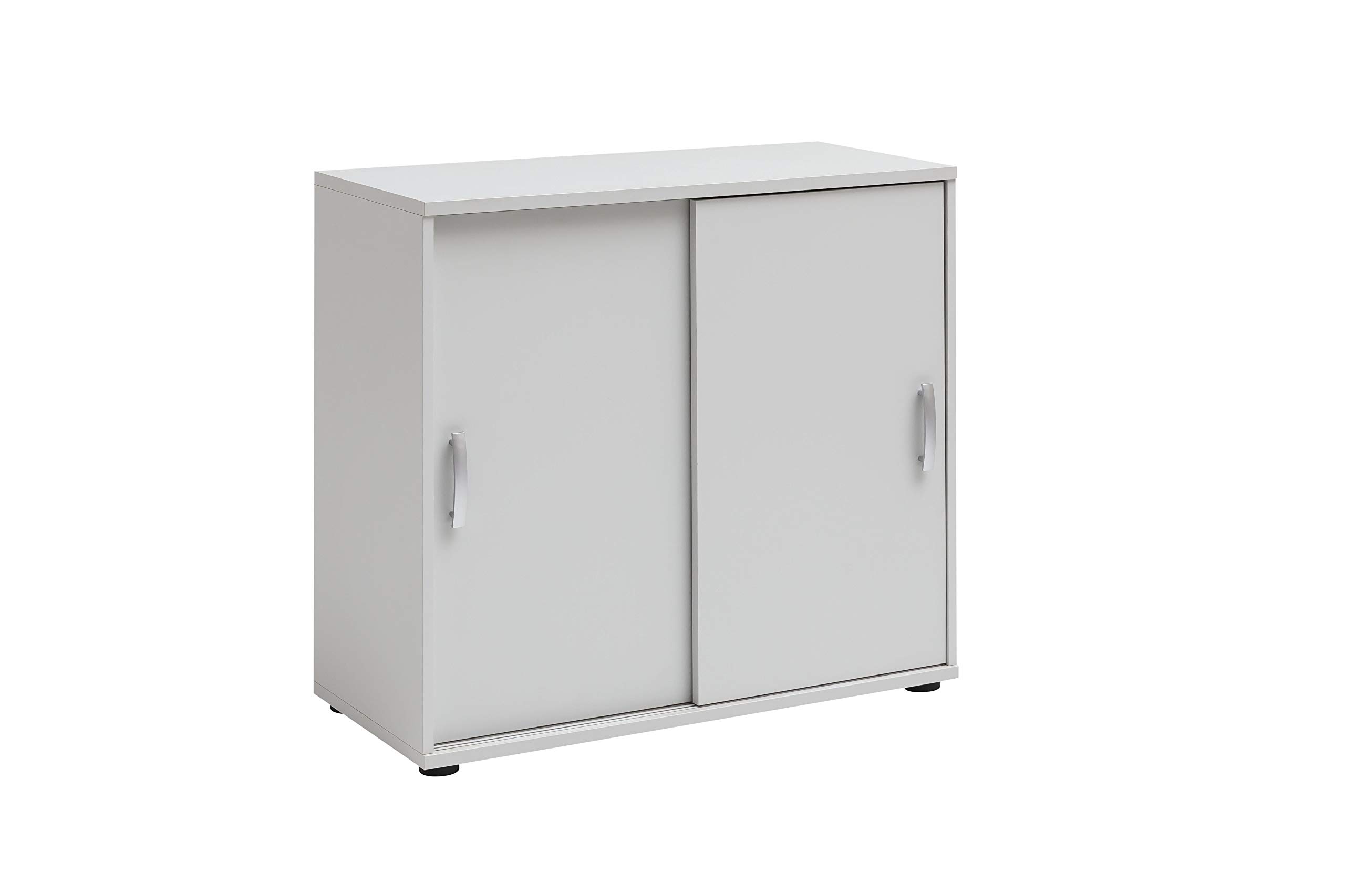 TecTake 402939 - Abschließbarer Aktenschrank mit 2 Schubfächern, 2