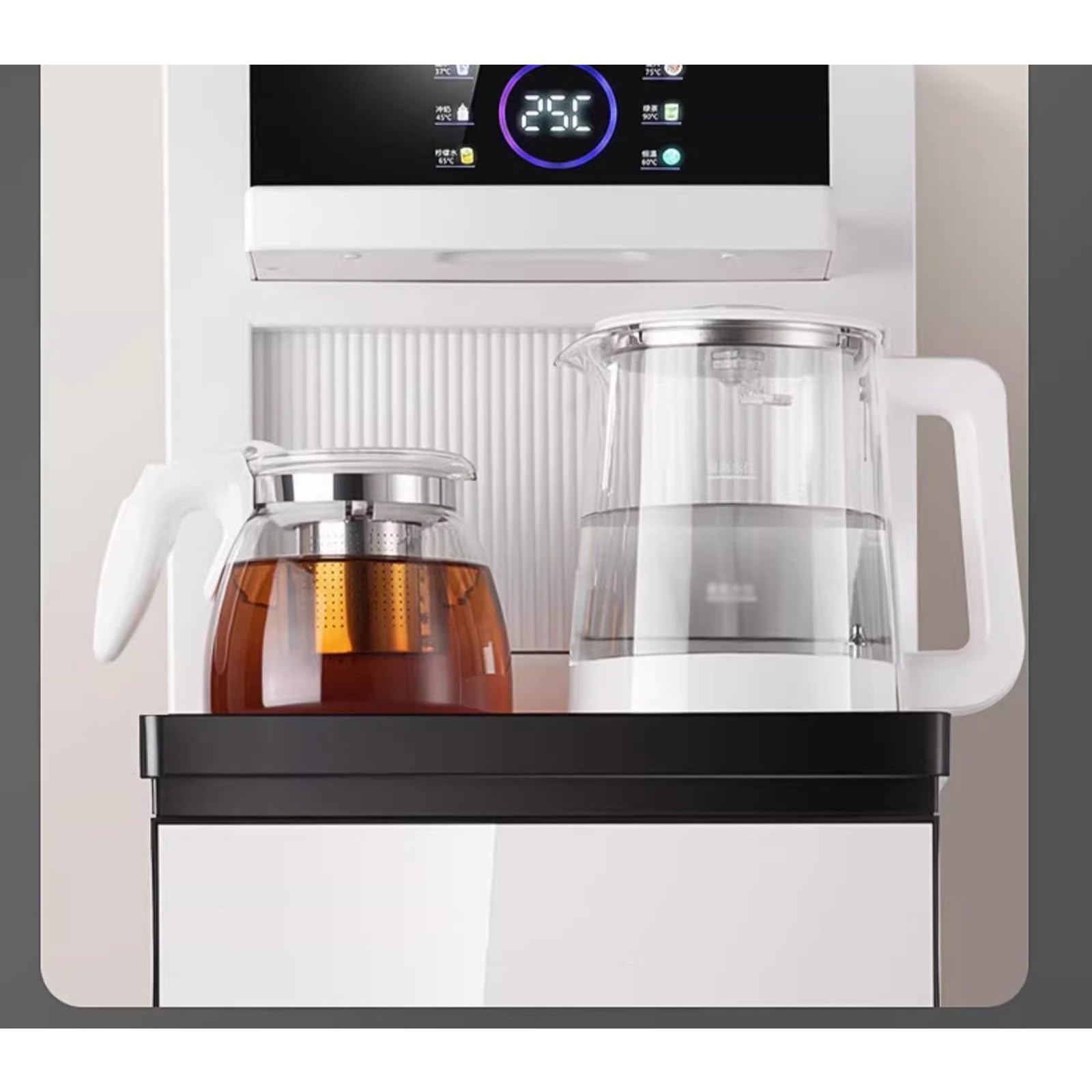 Dispensador de Agua Dispensador de barra de té, dispensador de agua for el hogar, cubo de agua inteligente completamente automático hacia abajo, pequeña oficina de gama alta Dispensador de Agua Fría(I