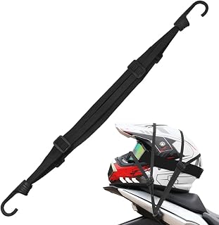 carga para motocicleta 2 peças – elástica para bagagem | Capacetes para moto carga elástica para bagagem com ganchos metal elástico carga malha Nanyaciv