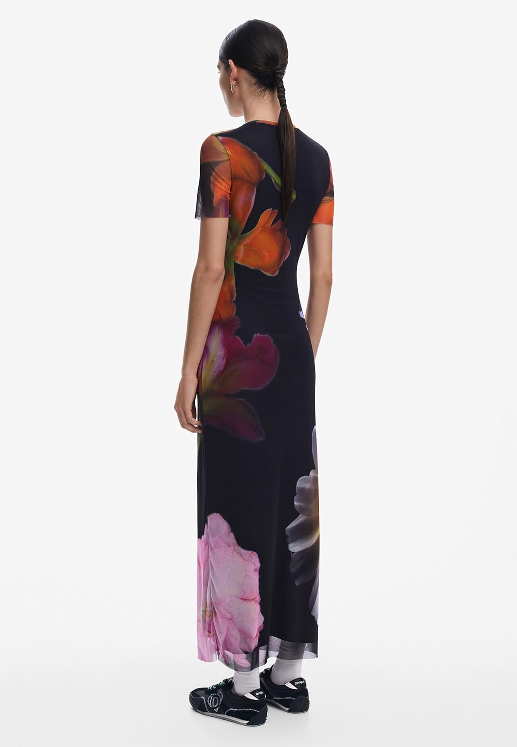 Desigual Women's Tulle Flower Dress - Image 4