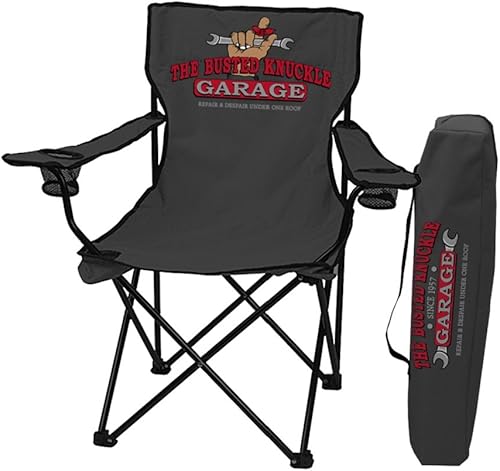 Busted Knuckle la silla plegable al aire libre del césped, eventos deportivos de campamento. BKG-70065